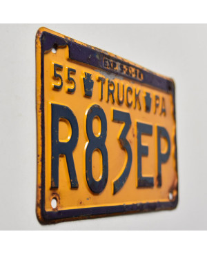 Amerikai rendszám Pennsylvania 1955 Truck R83EP