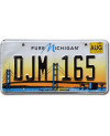 Amerikai rendszám Michigan Mackinac Bridge DJM 165