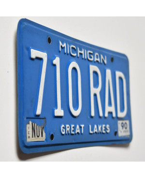 Amerikai rendszám Michigan Great Lakes 710 RAD