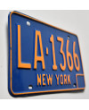 Amerikai rendszám New York Blue LA-1366