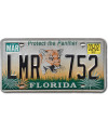 Amerikai rendszám Florida Protect the Panther LMR 752