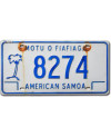 Rendszámtábla American Samoa 8274