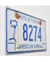 Rendszámtábla American Samoa 8274