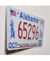 Amerikai rendszám Alabama National Guard 65296