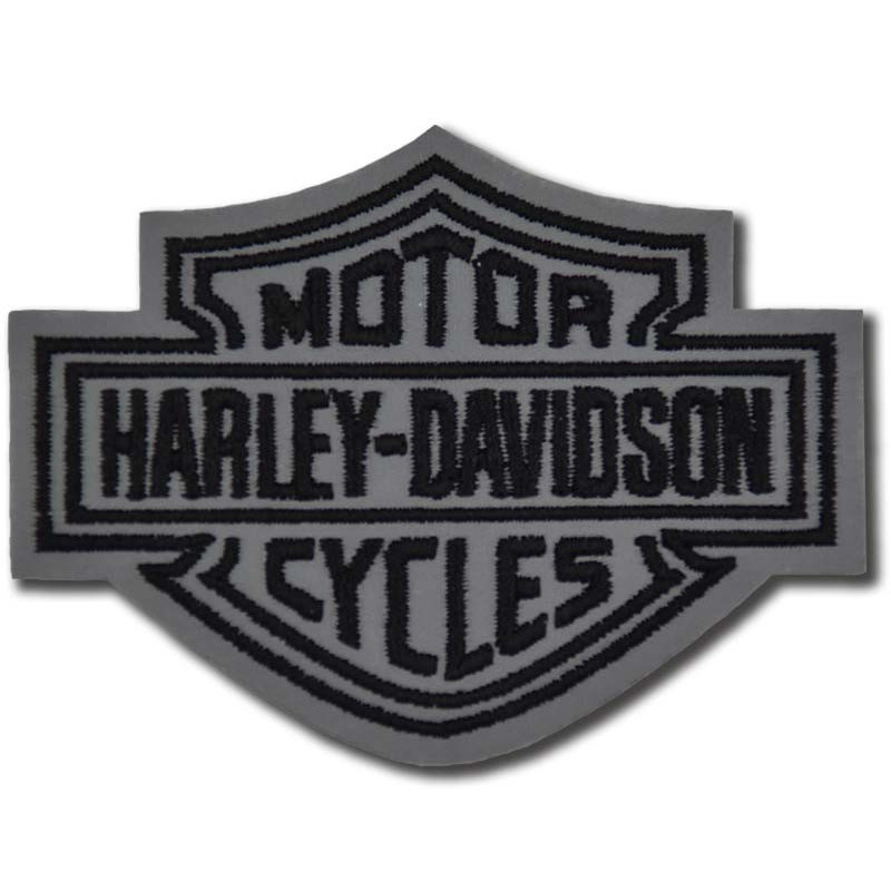 Motoros folt Harley Davidson Dark fényvisszaverő 8 cm x 6 cm