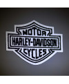 Motoros folt Harley Davidson Dark fényvisszaverő 8 cm x 6 cm