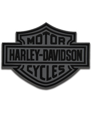 Motoros folt Harley Davidson Motorcycle Dark fényvisszaverő XXL hátul