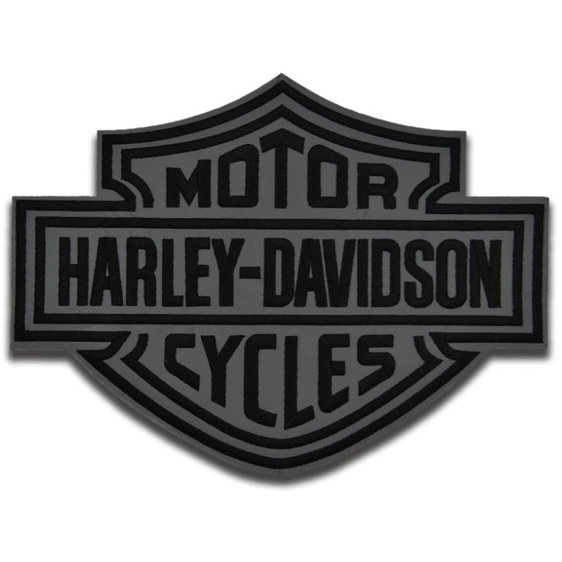 Motoros folt Harley Davidson Motorcycle Dark fényvisszaverő XXL hátul