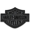 Motoros folt Harley Davidson Motorcycle Dark fényvisszaverő XXL hátul