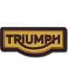 Motoros folt Triumph Brown 11 cm x 5 cm