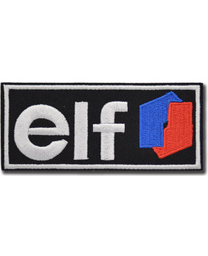 Motoros folt ELF logo 9 cm x 4 cm