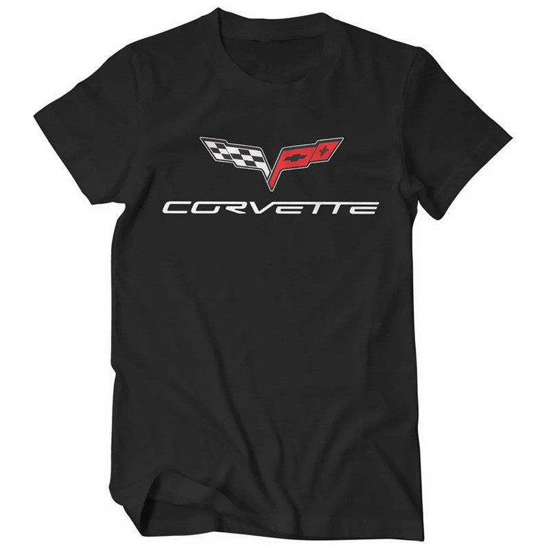 Férfi póló Chevrolet Corvette C6 logo