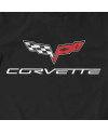 Férfi póló Chevrolet Corvette C6 logo