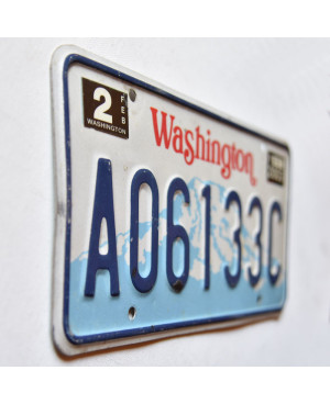 Amerikai rendszám Washington Mountain A06133C