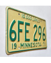 Amerikai rendszám Minnesota 1971 Lakes 6FE-296