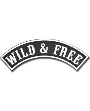 Motoros folt Wild & Free Rocker - XXL hátul