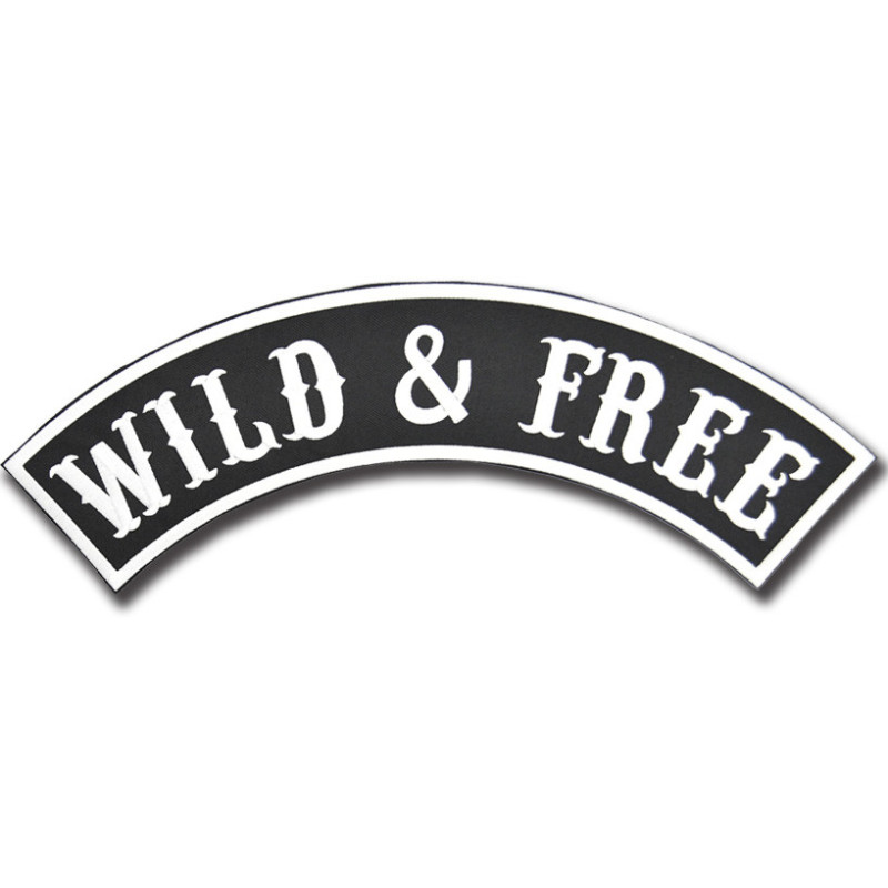 Motoros folt Wild & Free Rocker - XXL hátul