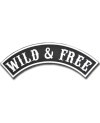 Motoros folt Wild & Free Rocker - XXL hátul