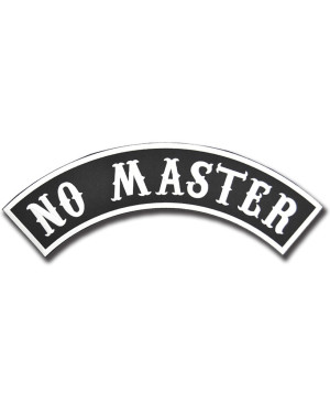 Motoros folt No Master Rocker - XXL hátul