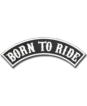 Motoros folt Born To Ride Rocker - XXL hátul