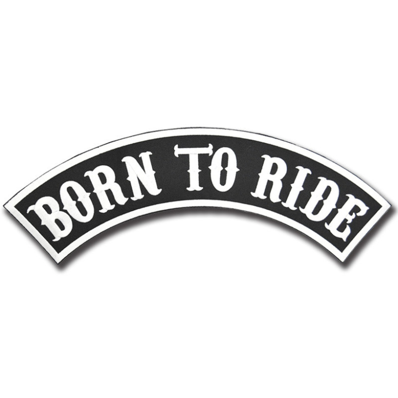 Motoros folt Born To Ride Rocker - XXL hátul