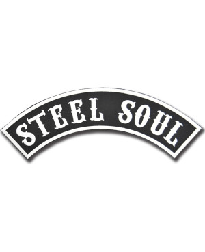 Motoros folt Steel Soul Rocker - XXL hátul