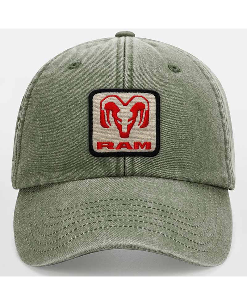 RAM Vintage Olive Low Profile sapka
