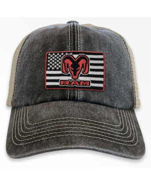 RAM Trucks US Flag  Vintage Trucker sapka