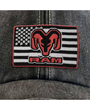 RAM Trucks US Flag  Vintage Trucker sapka