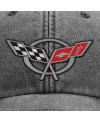 Corvette C5 Flags Vintage Low Profile sapka