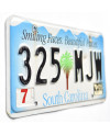 Amerikai rendszám South Carolina Smiling Faces 325 MJW