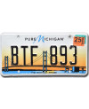 Amerikai rendszám Michigan Mackinac Bridge BTF 893