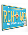 Amerikai rendszám New Mexico Enchantment Blue RCH 483