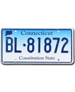 Amerikai rendszám Connecticut Constitution BL-81872