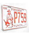 Kanadai rendszám Yukon 1977 Home Of The Klondike P759