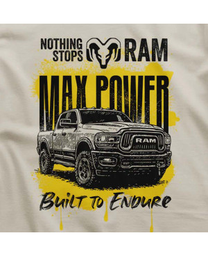 Férfi póló RAM Trucks - Max Power