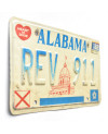 Amerikai rendszám Alabama 1982 Capitol EREV 911
