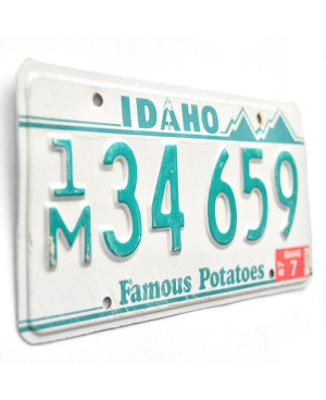 Amerikai rendszám Idaho Green Mountains 1M34 659