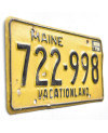 Amerikai rendszám Maine 1973 Vacationland 722-998
