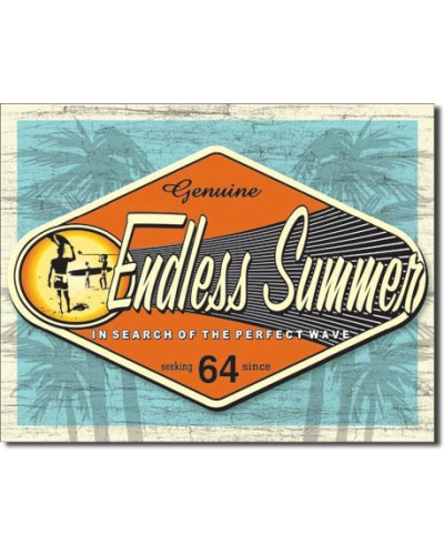Fém tábla Endless Summer - Genuine 40 cm x 32 cm
