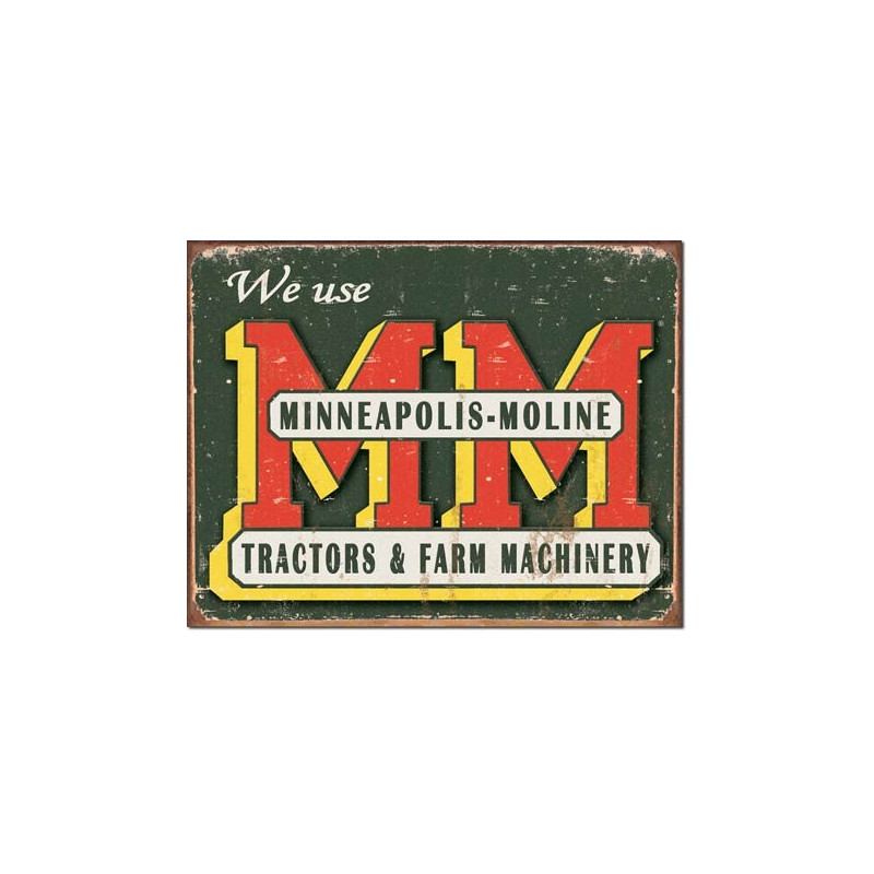 Fém tábla Minneapolis Moline 42 cm x 30 cm