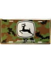 Amerikai rendszám John Deere Camo