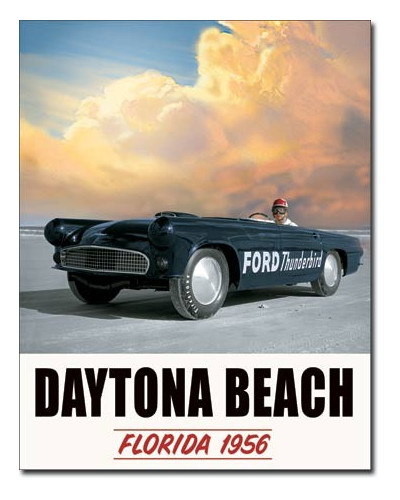 Fém tábla Ford Daytona Beach 32 cm x 40 cm
