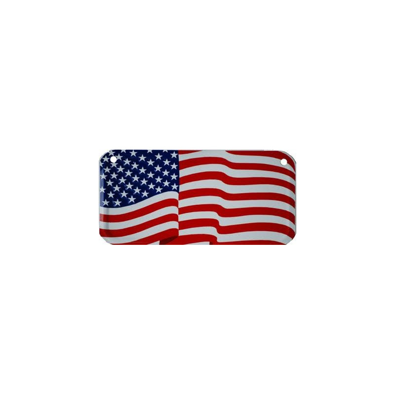 Amerikai rendszám Bike Tag US Flag