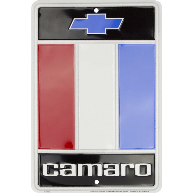 Fém tábla Chevy Camaro small 20 cm x 30 cm