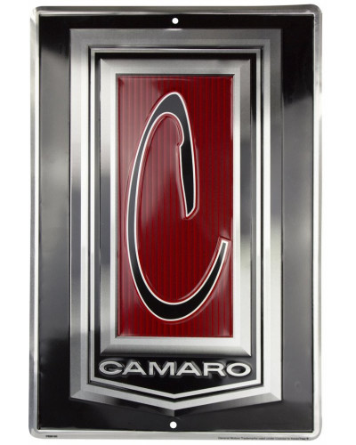 Fém tábla Chevy Camaro Large 45 cm x 30 cm