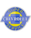 Plechová cedule Chevrolet Super Service 30 cm