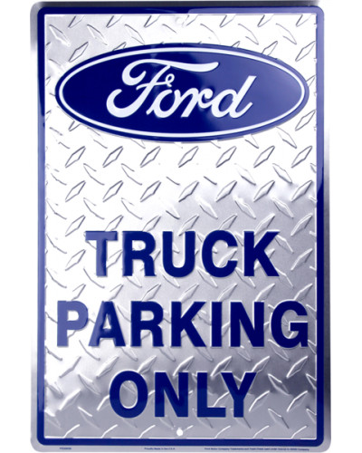 Fém tábla Ford Truck Parking 30 cm x 45 cm