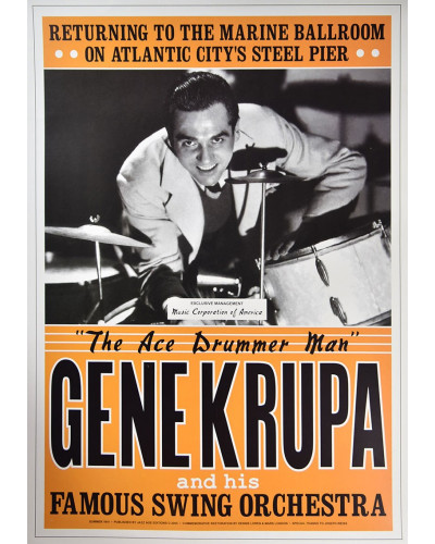 Gene Krupa koncertplakát, 1941