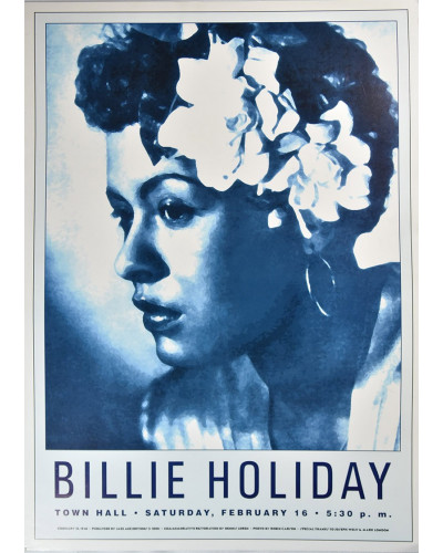 Koncertplakát Billie Holiday, 1946